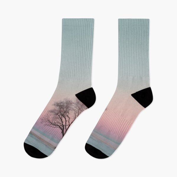 Item preview, Lonely tree stands in winter light designed and sold by anytka.