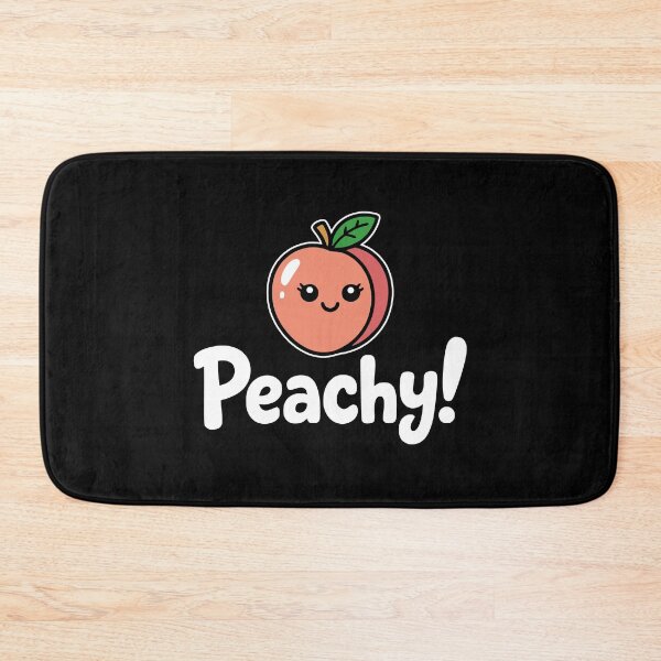 Item preview, Peachy! Funny Peach Pun designed and sold by PMCreative.