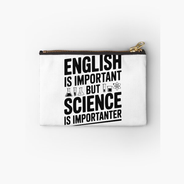 Item preview, English is Important but Science is Importanter designed and sold by Frank Ring.