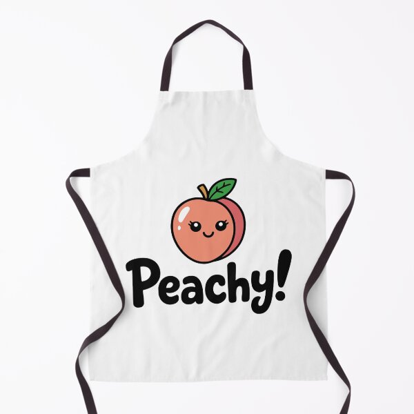 Item preview, Peachy! Cute Peach Pun designed and sold by PMCreative.