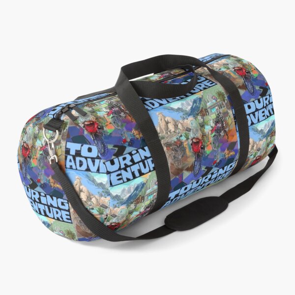 Item preview, ADVENTURE TOURING MOTORCYCLES - HAND PAINTED - Joshua Tree Desert/California Coast/Italian Dolomites designed and sold by TRAVEL-ART-MOTO.