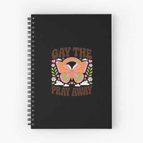 Item preview, Retro Gay The Pray Away Butterfly Pride Month LGBTQ Pride  designed and sold by CombatTask.