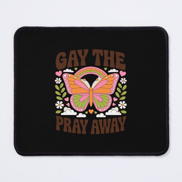 Item preview, Retro Gay The Pray Away Butterfly Pride Month LGBTQ Pride designed and sold by CombatTask.