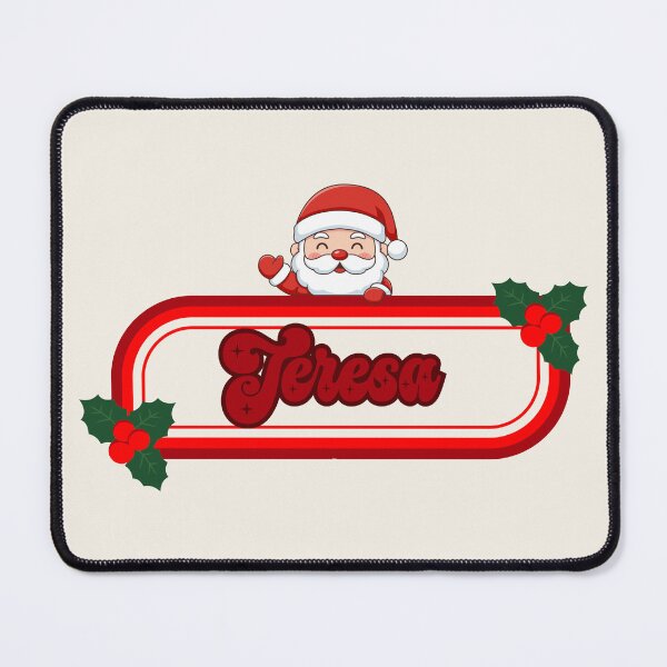Item preview, Teresa and Santa Claus designed and sold by ArtCraftLab.