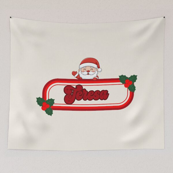 Item preview, Teresa and Santa Claus designed and sold by ArtCraftLab.