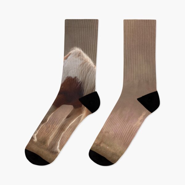 Item preview, Horse grazing in soft light at dawn designed and sold by anytka.