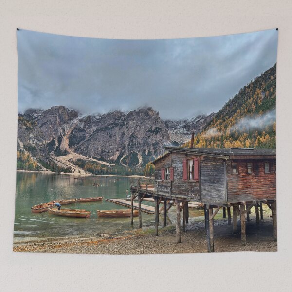 Item preview, Dolomite Lake Cabin designed and sold by caracatita75.