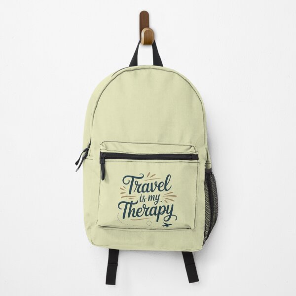 Item preview, Travel Is My Therapy designed and sold by Moonody Designs.