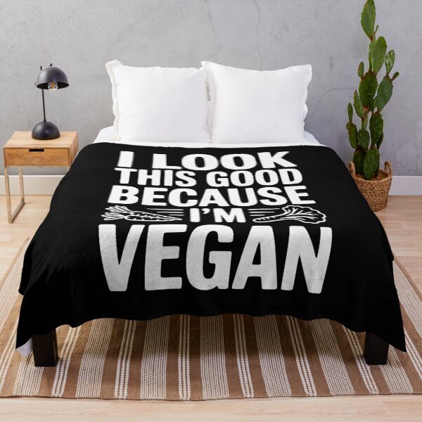 Item preview, I Look This Good Because I'm Vegan designed and sold by Frank Ring.