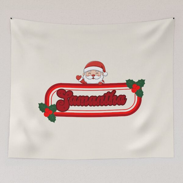 Item preview, Samantha and Santa Claus designed and sold by ArtCraftLab.
