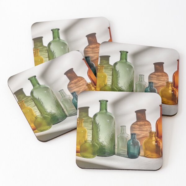 Item preview, Colorful glass bottles grouped designed and sold by anytka.