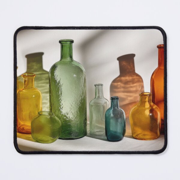 Item preview, Colorful glass bottles grouped designed and sold by anytka.