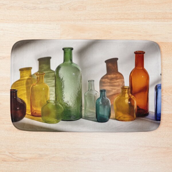 Item preview, Colorful glass bottles grouped designed and sold by anytka.