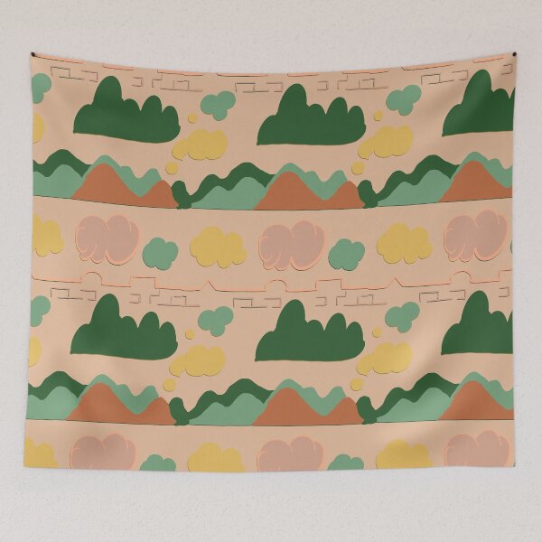 Item preview, Elevated Nature-Inspired abstract Art | Earth Tones Organic Shapes Nature Design designed and sold by Artonmytee.
