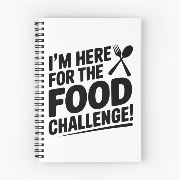 Item preview, I'm Here for the Food Challenge designed and sold by Frank Ring.