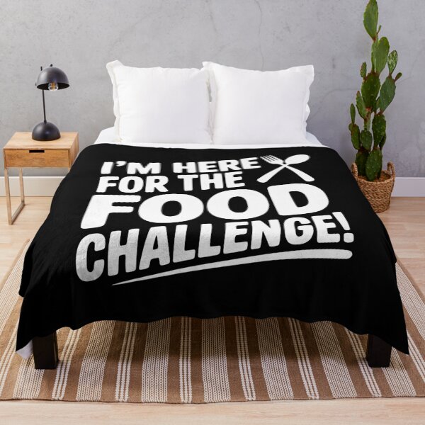 Item preview, I'm Here for the Food Challenge designed and sold by Frank Ring.