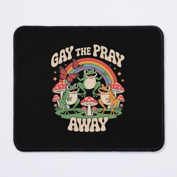 Item preview, Gay the Pray Away Gay Frog LGBTQ Pride Cute  designed and sold by CombatTask.