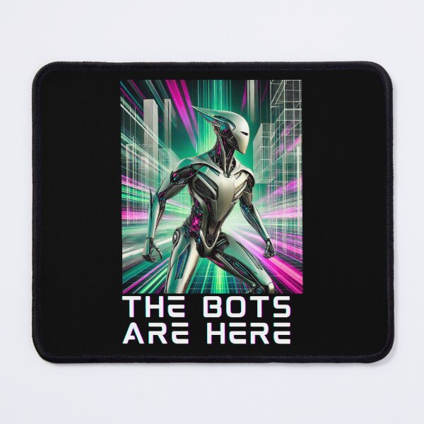Item preview, humanoid robot art designed and sold by TEEJAMBOREE.