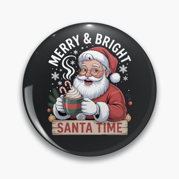 Item preview, Santa Time – Merry Bright Cozy Christmas Design designed and sold by Taans-Creation.