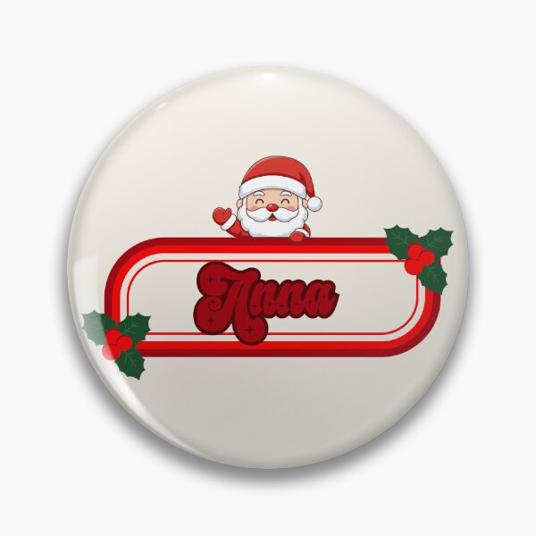 Item preview, Anna and Santa Claus designed and sold by ArtCraftLab.