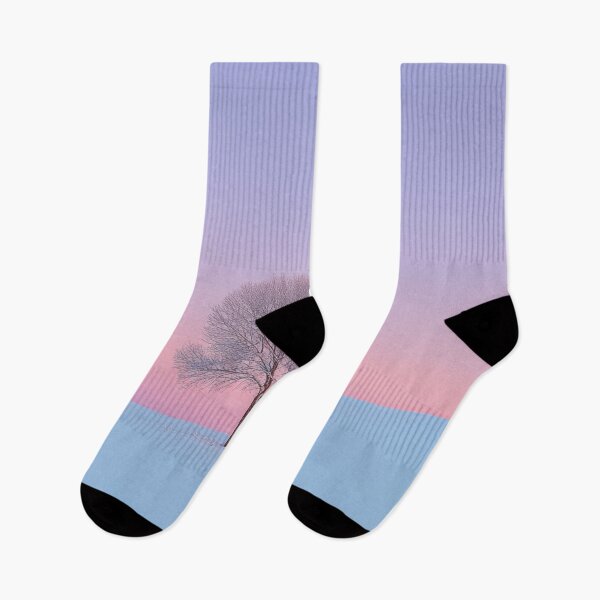 Item preview, Winter tree under a colorful sky designed and sold by anytka.