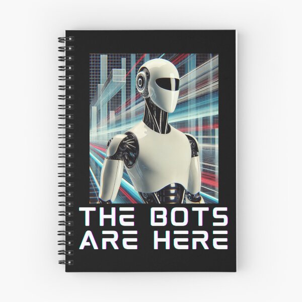 Item preview, humanoid robot art designed and sold by TEEJAMBOREE.