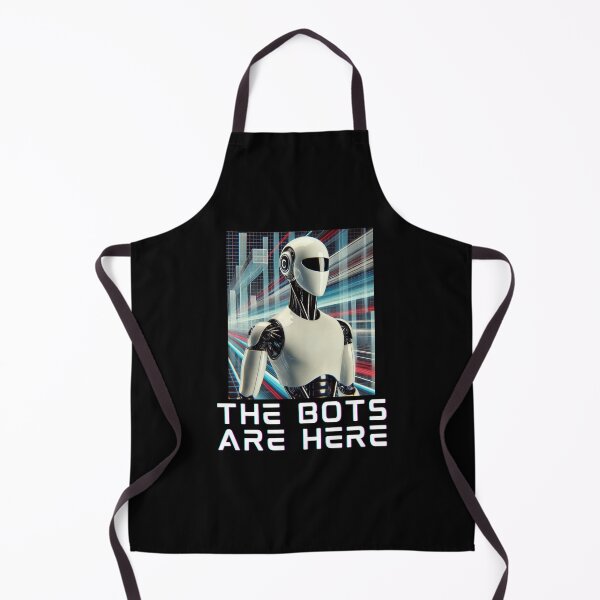 Item preview, humanoid robot art designed and sold by TEEJAMBOREE.