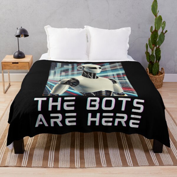 Item preview, humanoid robot art designed and sold by TEEJAMBOREE.