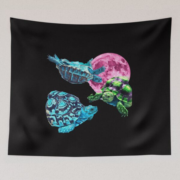 Item preview, Three Tortoise Graphic, Vintage Tortoise Moon, Tortoise, Funny Tortoise, Tortoise Meme, Tortoise designed and sold by DesignDenDo ⭐⭐⭐⭐⭐.
