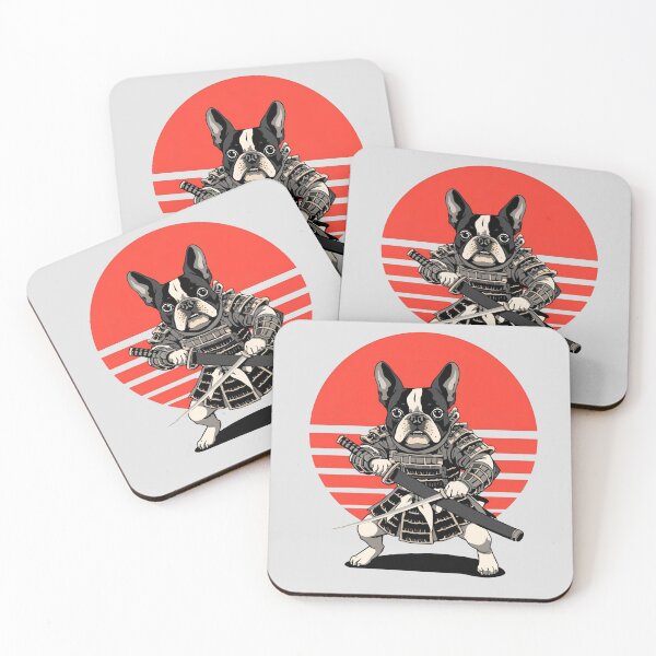 Item preview, French Bulldog Japanese Warrior designed and sold by BKDIGITALSHOP.