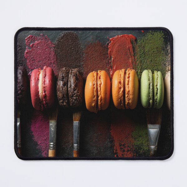 Item preview, Colorful macarons on paint brushes designed and sold by anytka.