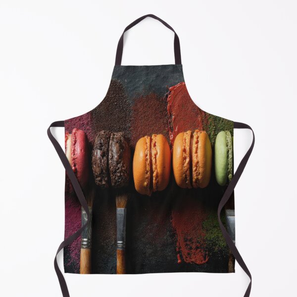 Item preview, Colorful macarons on paint brushes designed and sold by anytka.