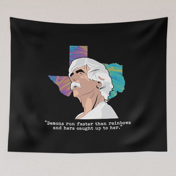 Item preview, Demons run faster tha rainbows quote color designed and sold by The Fonsecastein Shop.