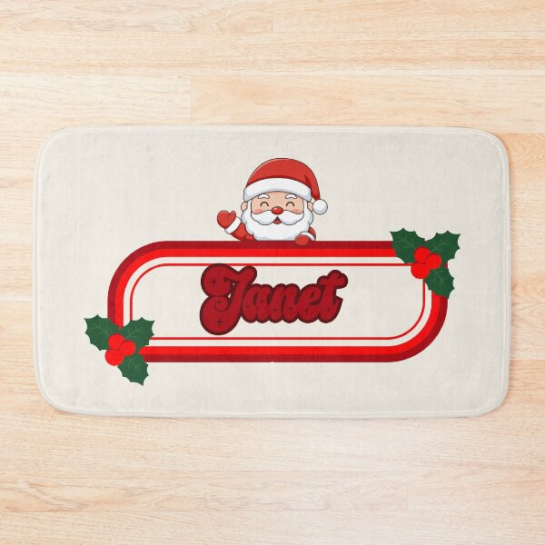 Item preview, Janet and Santa Claus designed and sold by ArtCraftLab.