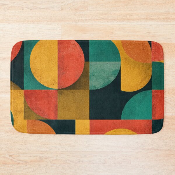 Item preview, Vibrant shapes on texture designed and sold by anytka.