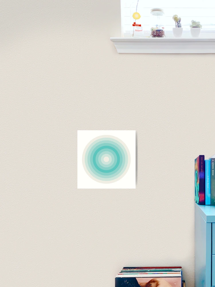 Thumbnail 2 of 3, Art Print, Cloud Dancer Rising Rivulet Abstract Pattern designed and sold by PatternSalad.