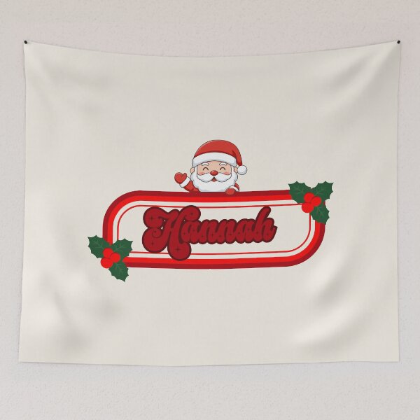 Item preview, Hannah y Santa Claus designed and sold by ArtCraftLab.