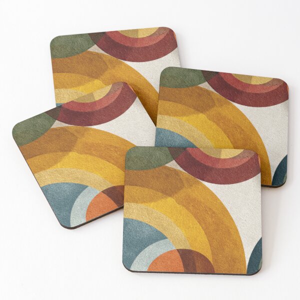 Item preview, Colorful circles on texture designed and sold by anytka.