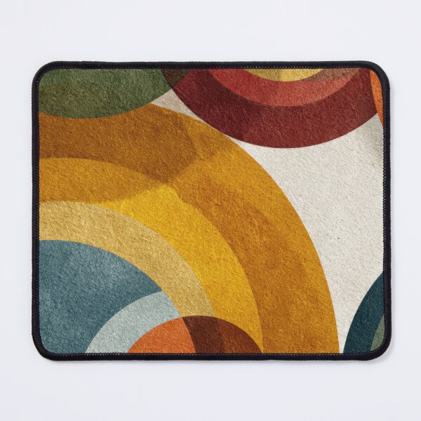 Item preview, Colorful circles on texture designed and sold by anytka.