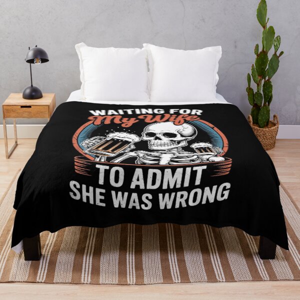 Item preview, Waiting For My Wife To Admit She Was Wrong Marriage Humor 1  designed and sold by CombatTask.