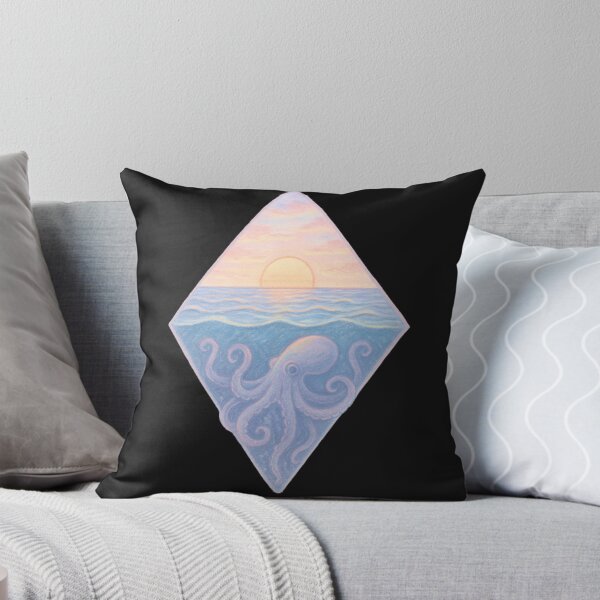 Item preview, Pastel Octopus Sunset designed and sold by Planetporridge.