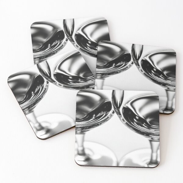 Item preview, Close up view of two wine glasses designed and sold by anytka.