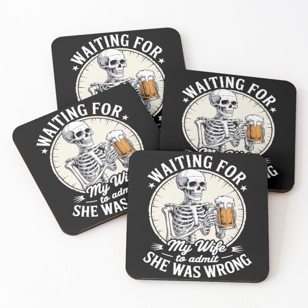 Item preview, Waiting For My Wife To Admit She Was Wrong Marriage Humor 12  designed and sold by CombatTask.