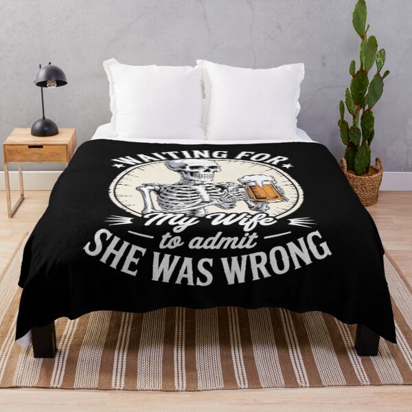 Item preview, Waiting For My Wife To Admit She Was Wrong Marriage Humor 12  designed and sold by CombatTask.