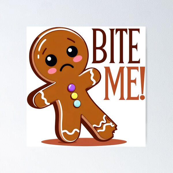 Item preview, Pan de jengibre triste. designed and sold by MyHappyArtShop.