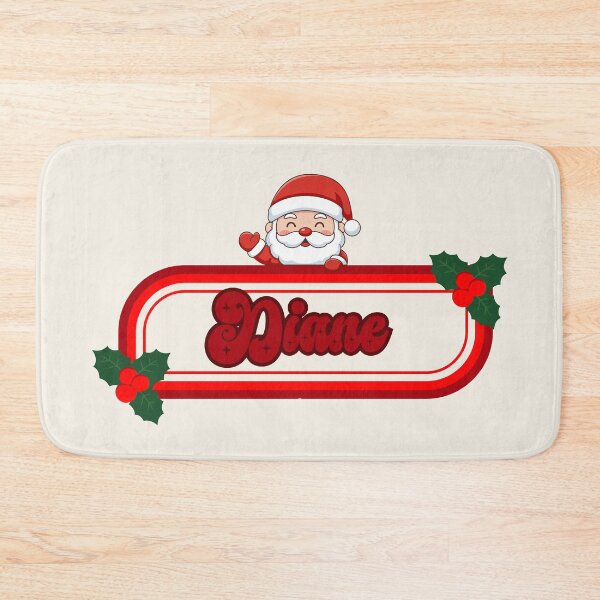 Item preview, Diane and Santa Claus designed and sold by ArtCraftLab.