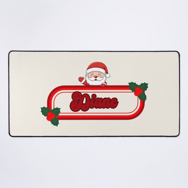 Item preview, Diane and Santa Claus designed and sold by ArtCraftLab.