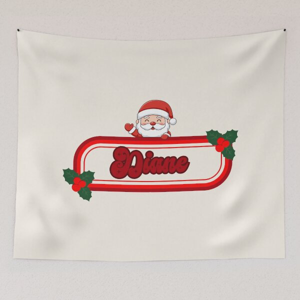 Item preview, Diane and Santa Claus designed and sold by ArtCraftLab.