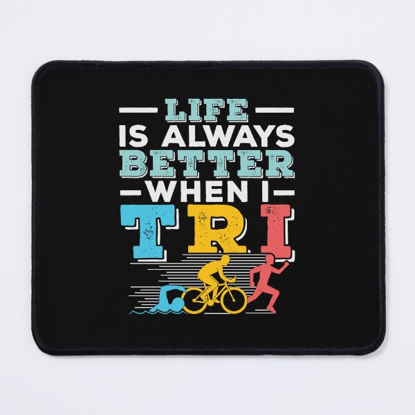 Item preview, Triathlon Life Is Better When I Tri designed and sold by jaygo.