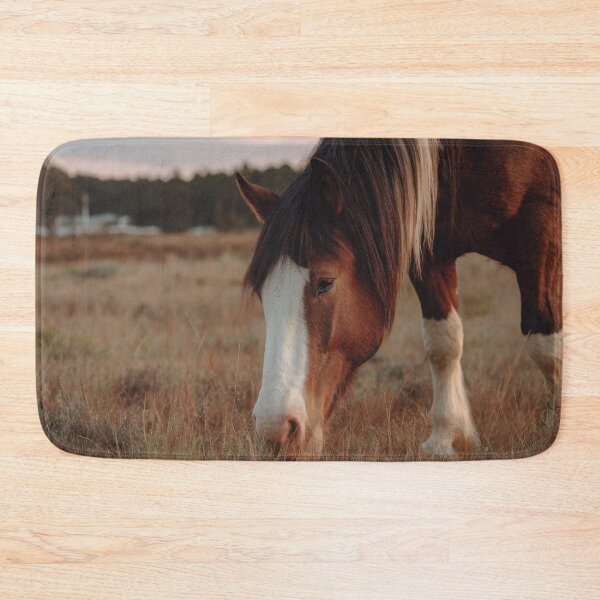 Item preview, Horse grazing at sunset designed and sold by anytka.